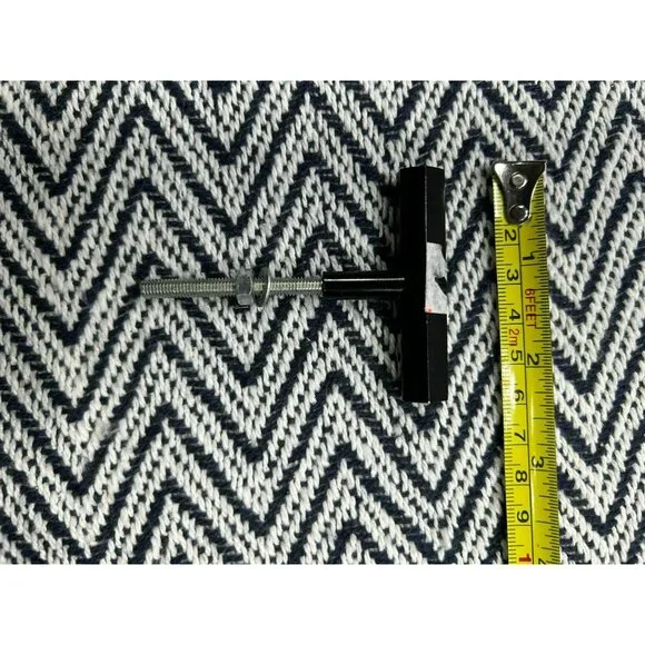 Black Metal Drawer Pull Handle For Cabinets & Furniture - Picture 2 of 3